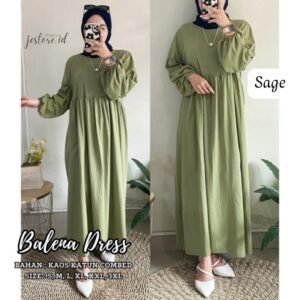 Gamis Kekinian 2024 Balena Midi Dress Size M