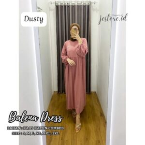 Gamis Terbaru 2024 Balena Midi Dress Size XL